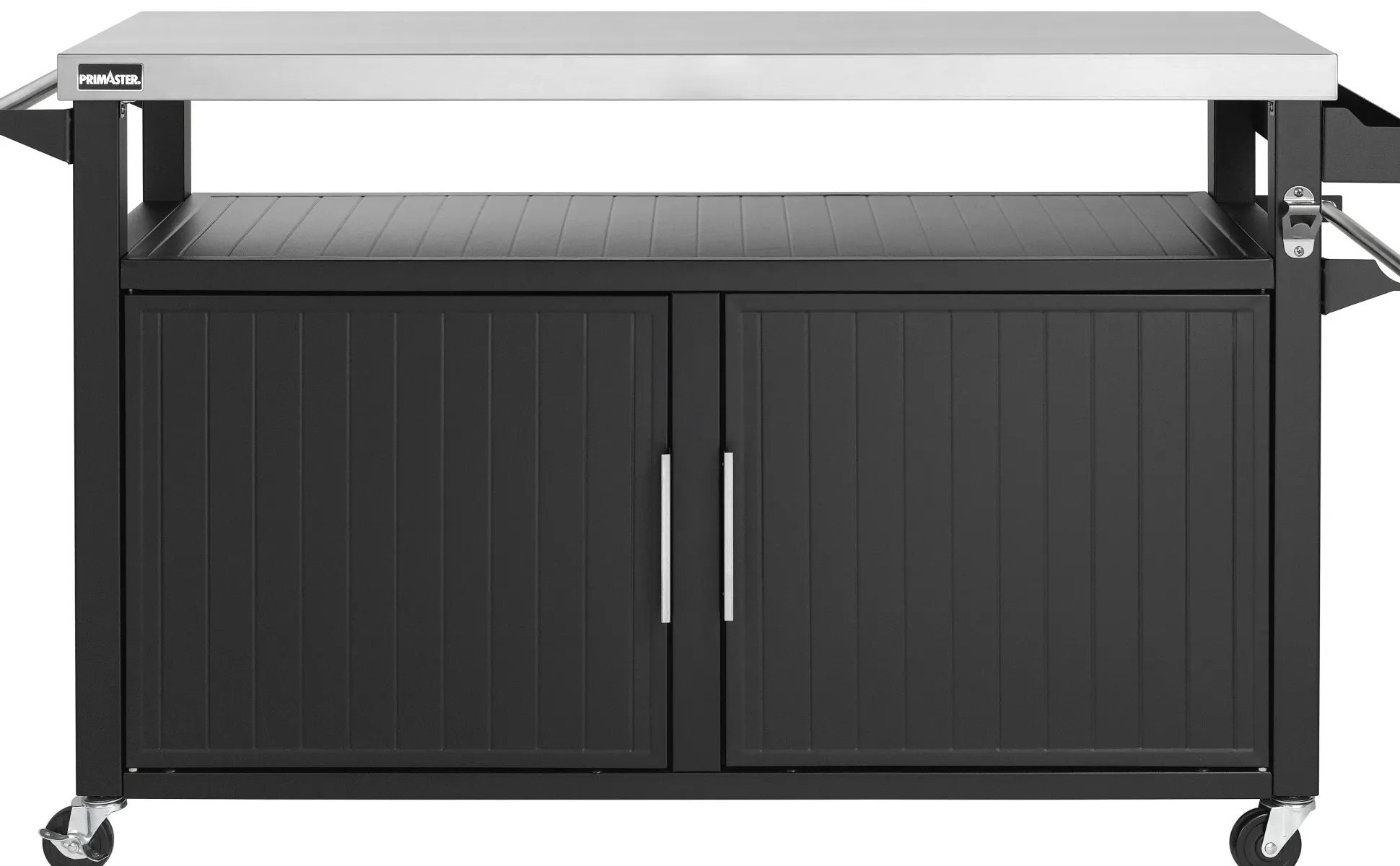 Primaster Grillwagen Napa XXL Universal 2-türig 153 x 90 cm schwarz