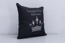 Primaster Kissen Lounge Club Havanna 45 x 45 cm, schwarz