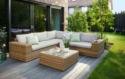 Primaster Lounge-Set Bora Bora Rattan-Optik