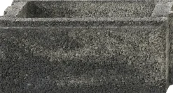 Primaster Mauerstein Garten 50 x 25 x 20 cm grau anthrazit nuanciert