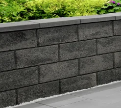 Primaster Mauerstein Garten 50 x 25 x 20 cm grau anthrazit nuanciert