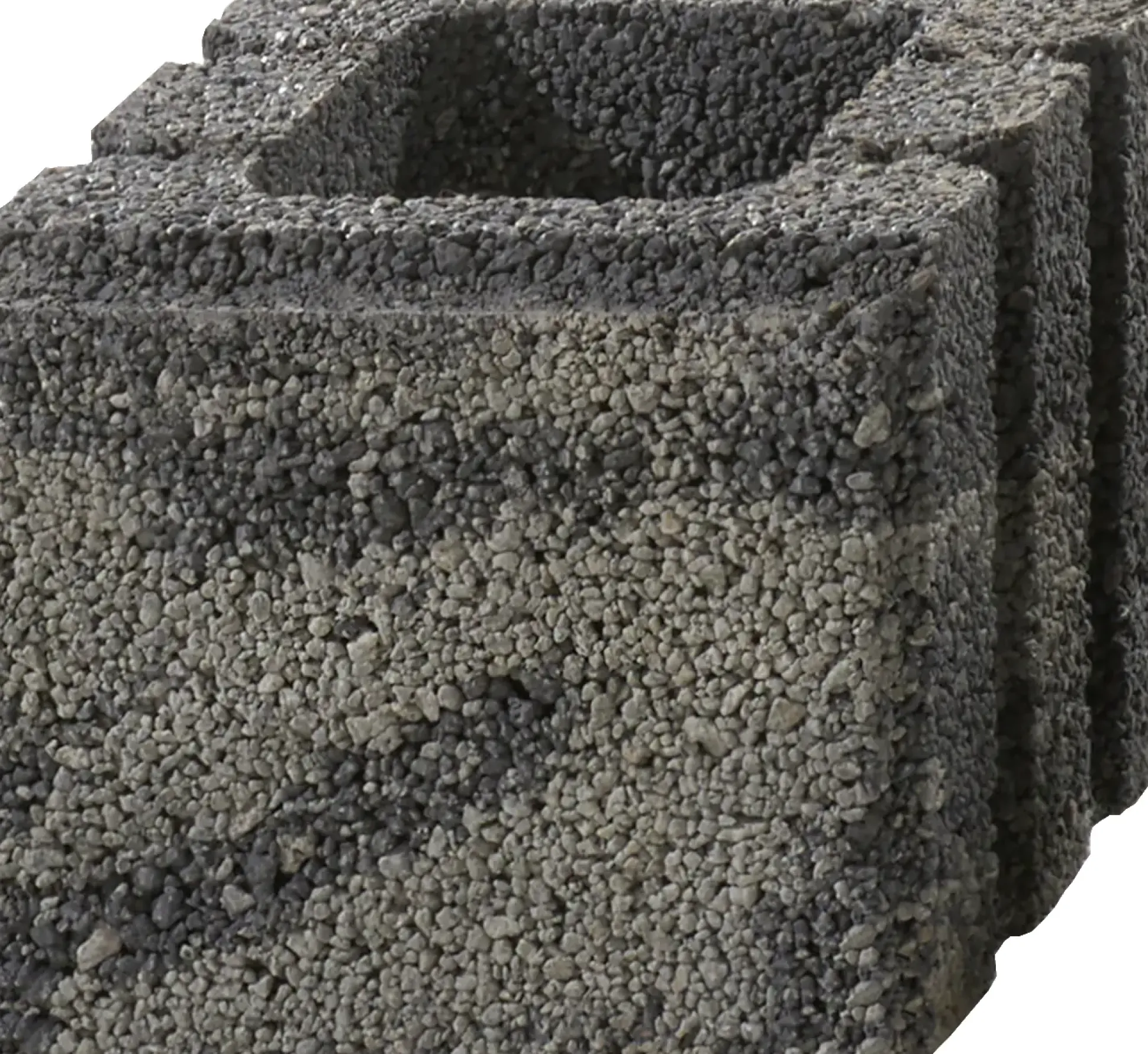 Primaster Mauerstein Garten 25 x 25 x 20 cm grau anthrazit nuanciert
