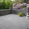 Primaster Pfeilerstein Garten 37,5 x 37,5 x 20 cm grau anthrazit nuanciert