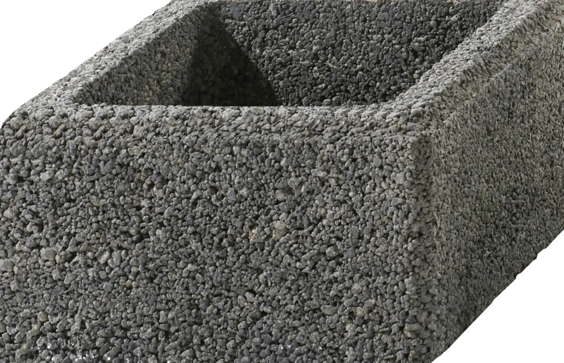 Primaster Pfeilerstein Garten 37,5 x 37,5 x 20 cm grau anthrazit nuanciert