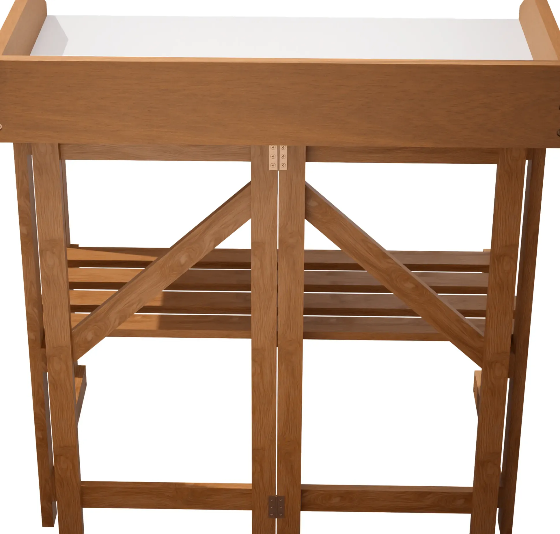 Primaster Pflanztisch mit Ablage Cala Holz 85 x 44 cm