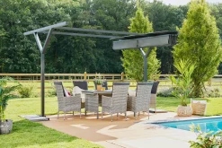 Primaster Raffpavillon Easy 300 x 360 cm anthrazit