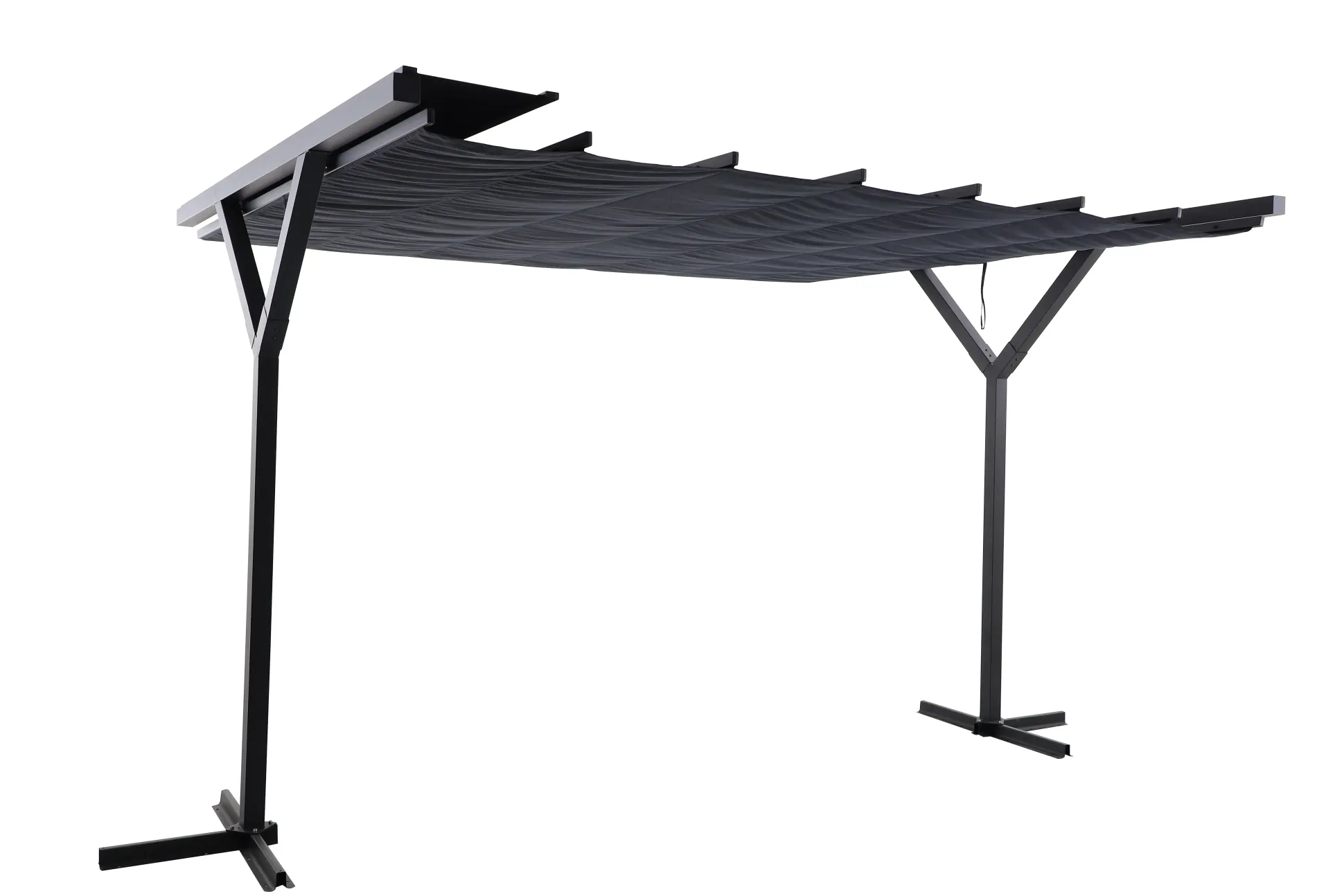 Primaster Raffpavillon Easy 300 x 360 cm anthrazit