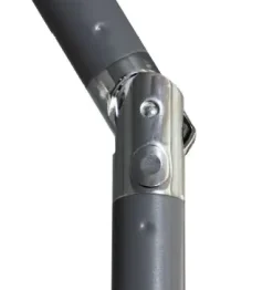 Primaster Sonnenschirm Florida anthrazit, Ø 250 cm