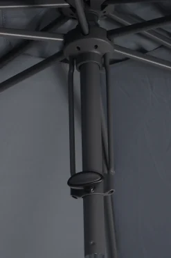 Primaster Sonnenschirm Florida anthrazit, Ø 250 cm