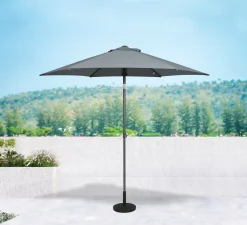 Primaster Sonnenschirm Florida anthrazit, Ø 250 cm