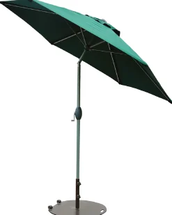 Primaster Sonnenschirm Ingenio dunkelgrün, Ø 2,5 m