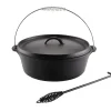 Primaster Feuertopf Dutch Oven Gusseisen 5,7 Liter