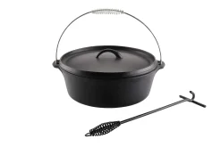 Primaster Feuertopf Dutch Oven Gusseisen 5,7 Liter