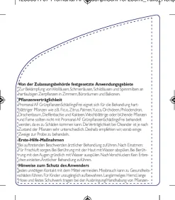 Promanal AF GrünpflanzenSchädlingsFrei 250 ml