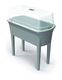 Prosperplast Anzuchttisch Set Bloomo Kunststoff 77,5 x 38 cm steingrau