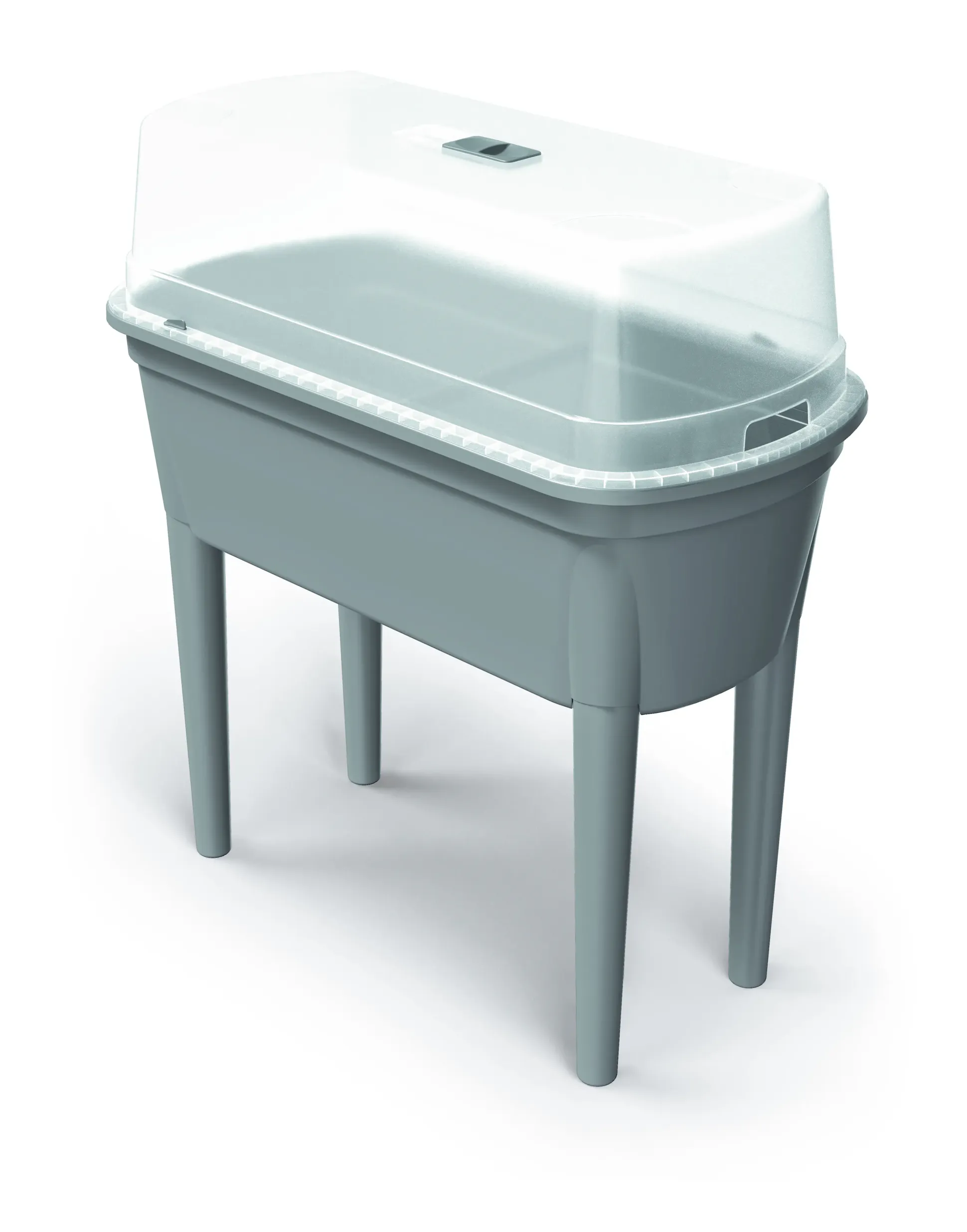Prosperplast Anzuchttisch Set Bloomo Kunststoff 77,5 x 38 cm steingrau