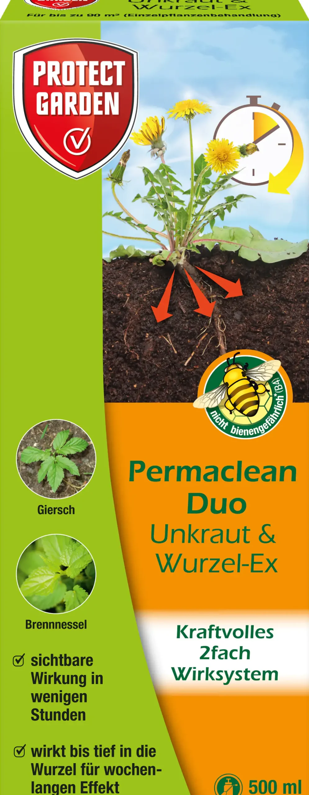 Protect Garden Permaclean Duo Unkraut & Wurzel-Ex 500 ml