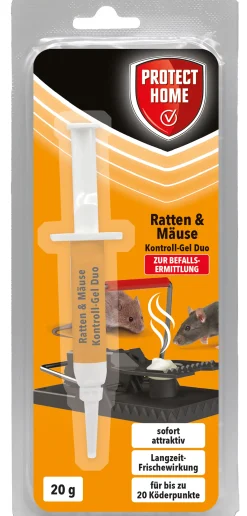 Protect Home Ratten & Mäuse Kontroll-Gel Duo 20 g