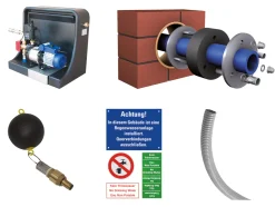 4rain Flat L Flachtank-Paket 10000 L Haus-Premium, begehbar