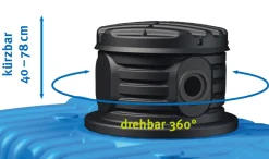 4rain Flat M Flachtank-Paket 6000 L Haus-Premium, begehbar