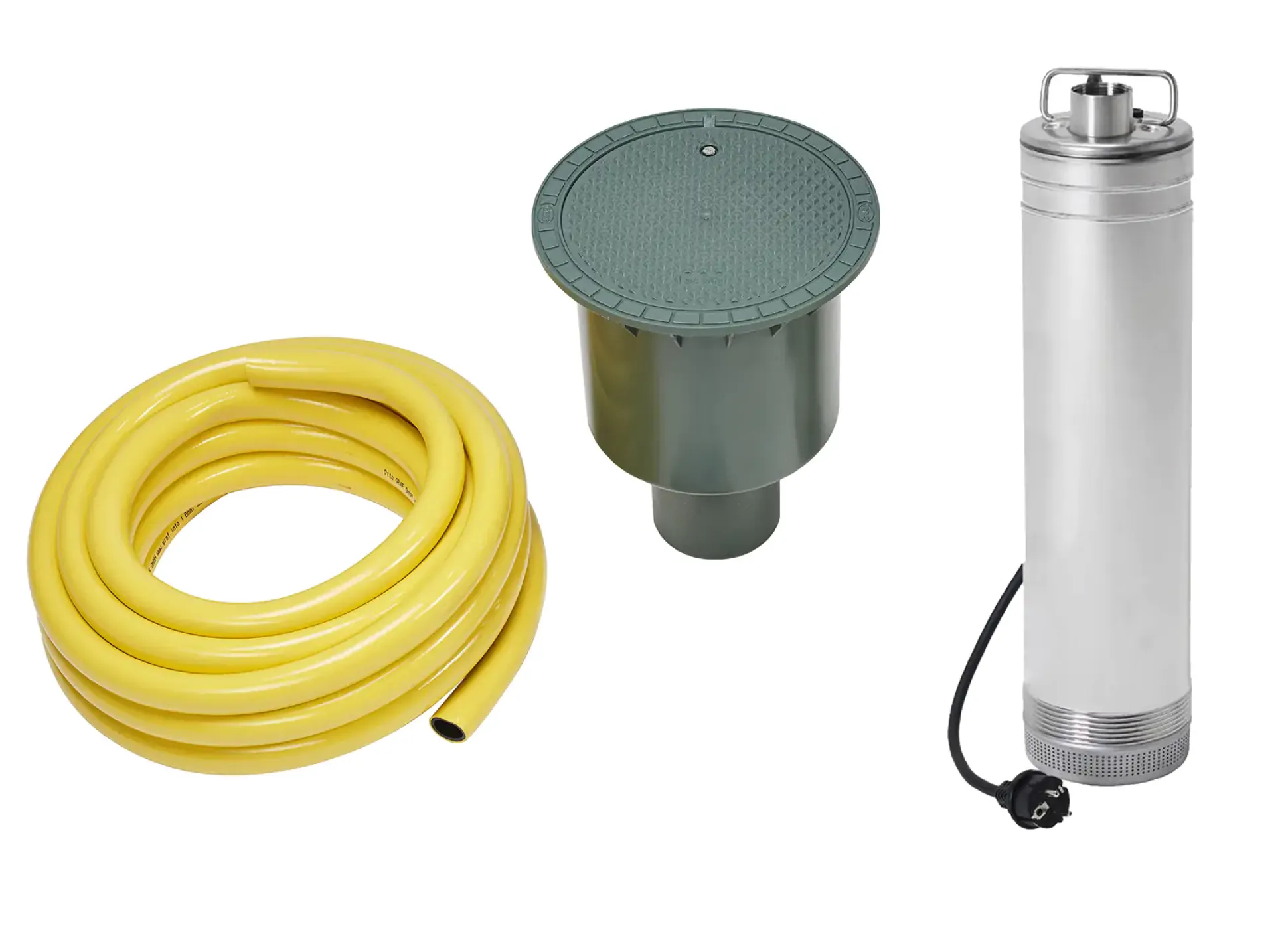 4rain Flat S Flachtank-Paket 4500 L Garten-Comfort, begehbar