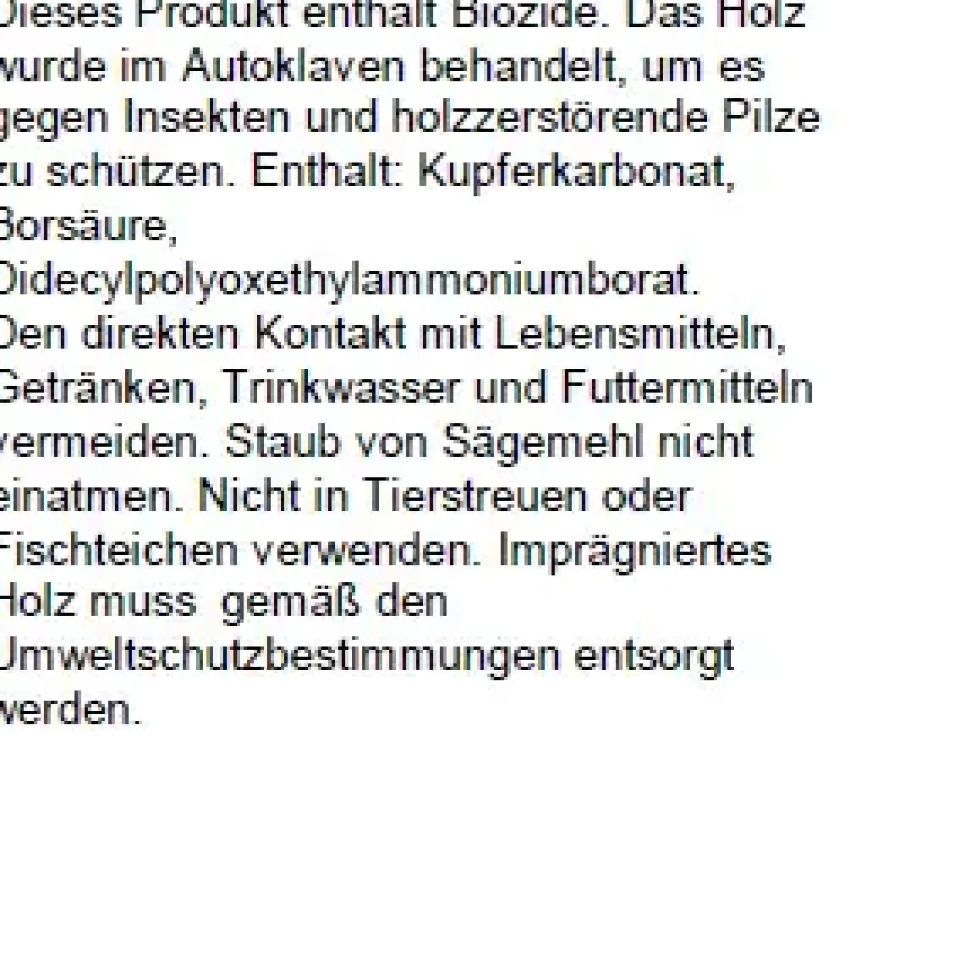 Rangerzaun 250 x 15-25 x 2,4 cm, kesseldruckimprägniert