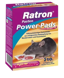 Ratron Rattenköder Pasten Power-Pads 29 ppm, 210 g