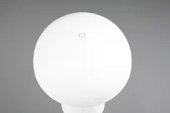 Reality Leuchten LED Akku-Tischleuchte Lennon weiß