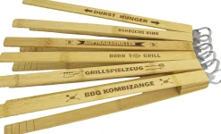 Riffelmacher Grillzange mit Flaschenöffner 33 cm verschiedene Motive