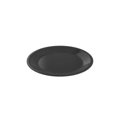 Rotho Teller Caruba Ø 26 cm flach schwarz