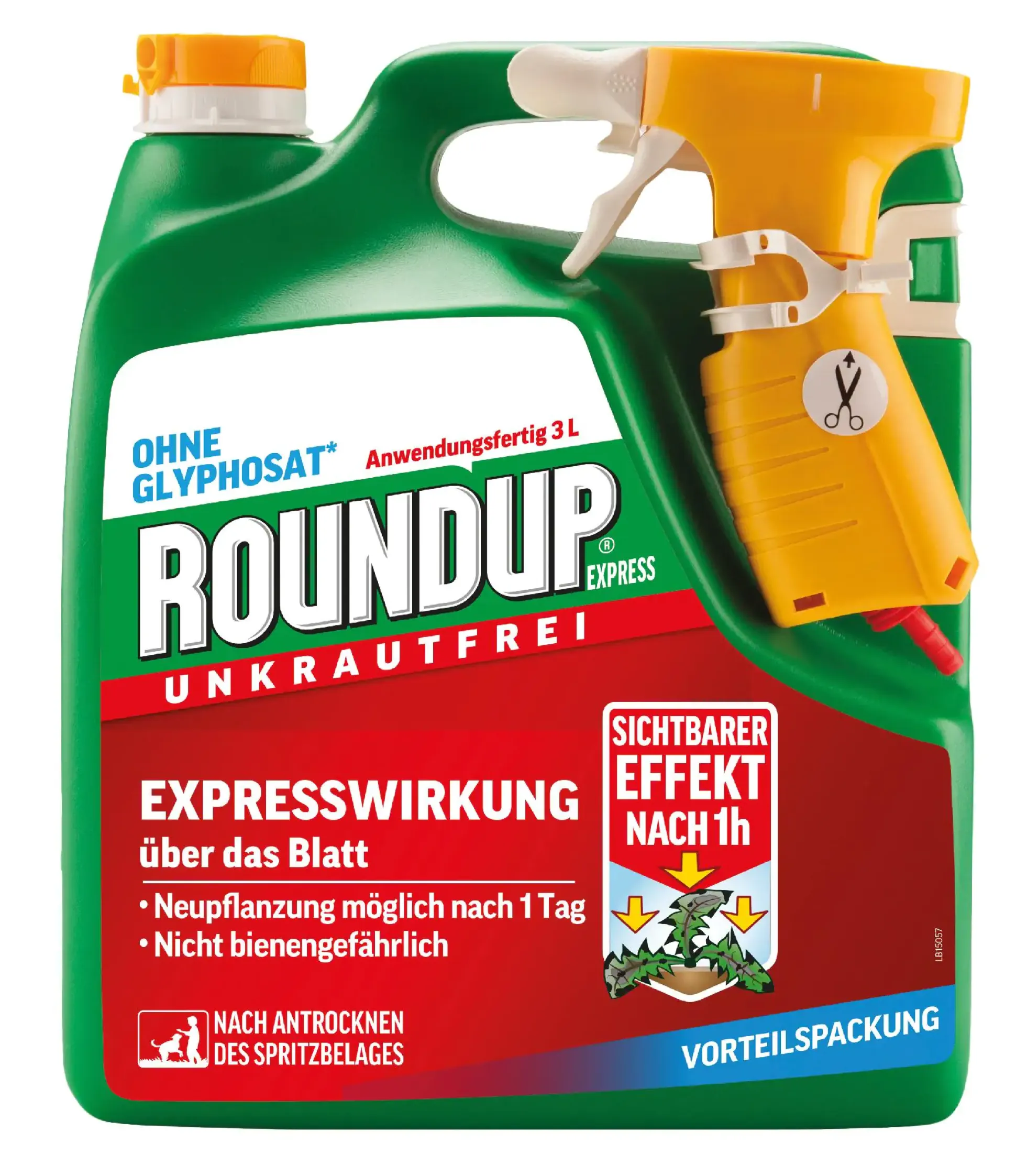 Roundup Express Sprühsystem - 3 Liter