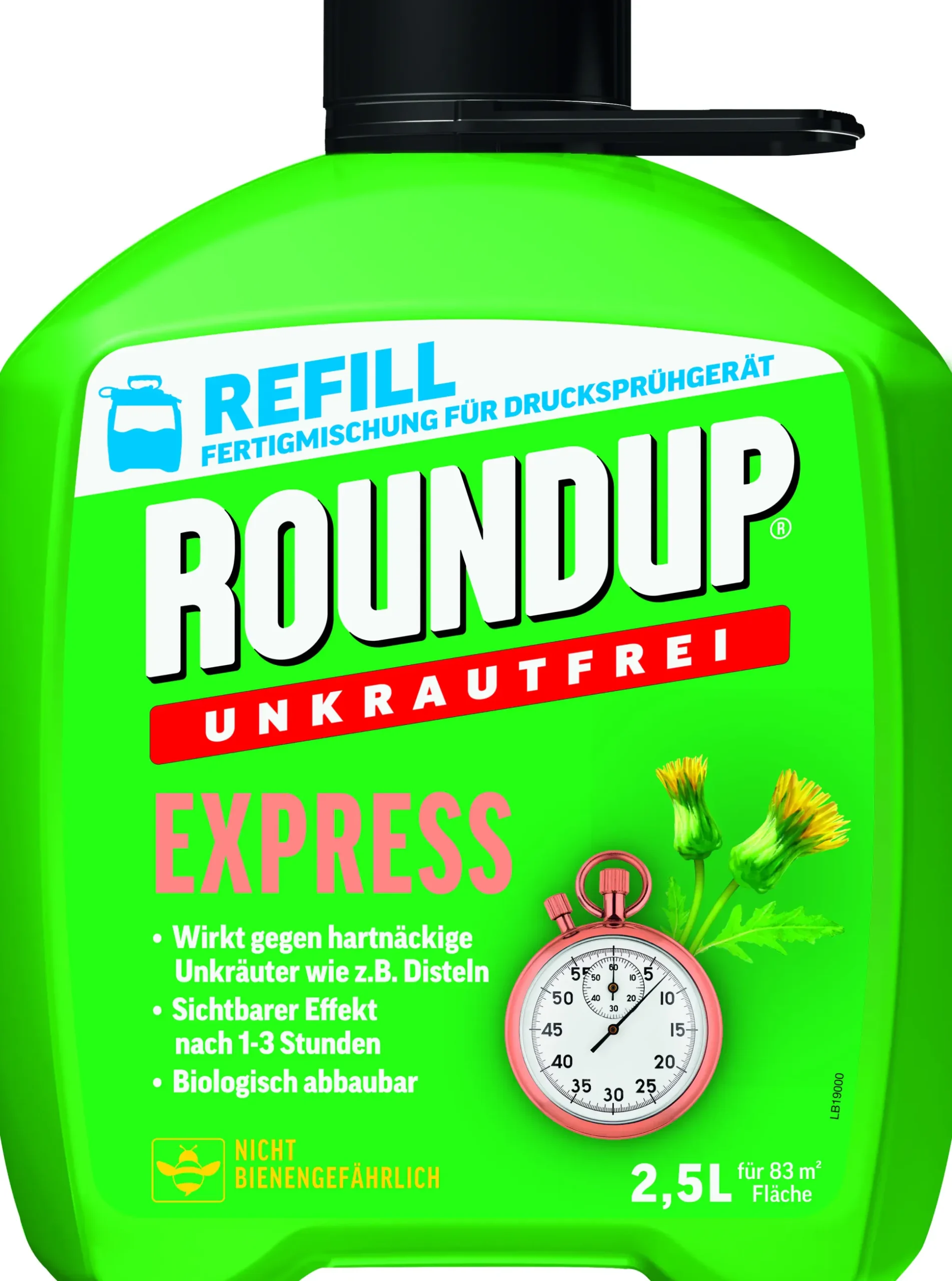 Roundup Unkrautfrei Express Fertigmischung 2,5 L
