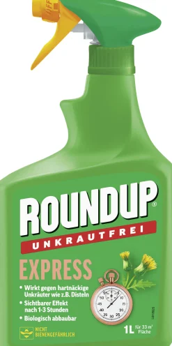 Roundup Unkrautfrei Express Sprühflasche 1 L