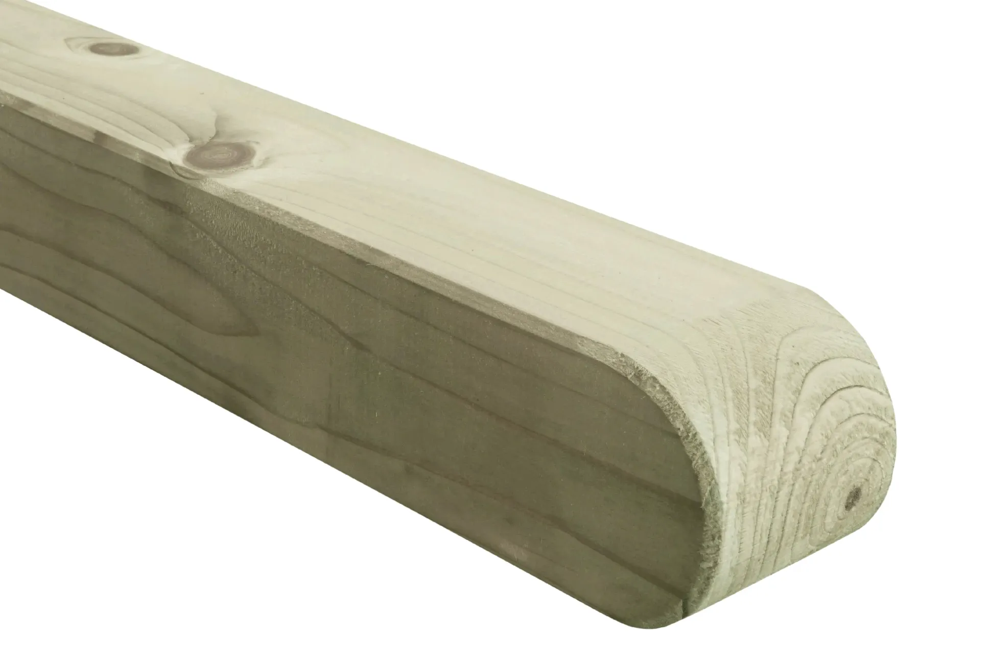 Rundkopfpfosten Kiefer 190 x 9 x 9 cm kesseldruckimprägniert
