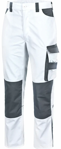 Safety&more Arbeitshose Extreme weiss/grau