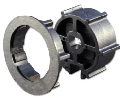 Schellenberg Adapter für 78 mm Motor auf 65 mm Markisenrundwelle mit Nut