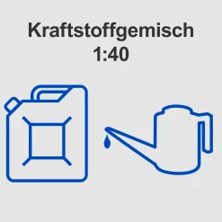Scheppach Benzin-Kettensäge PCS56E 2,3 kW 51 cm Schwertlänge