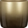 Scheurich Übertopf gold 13,5 x 13,5 cm Keramik