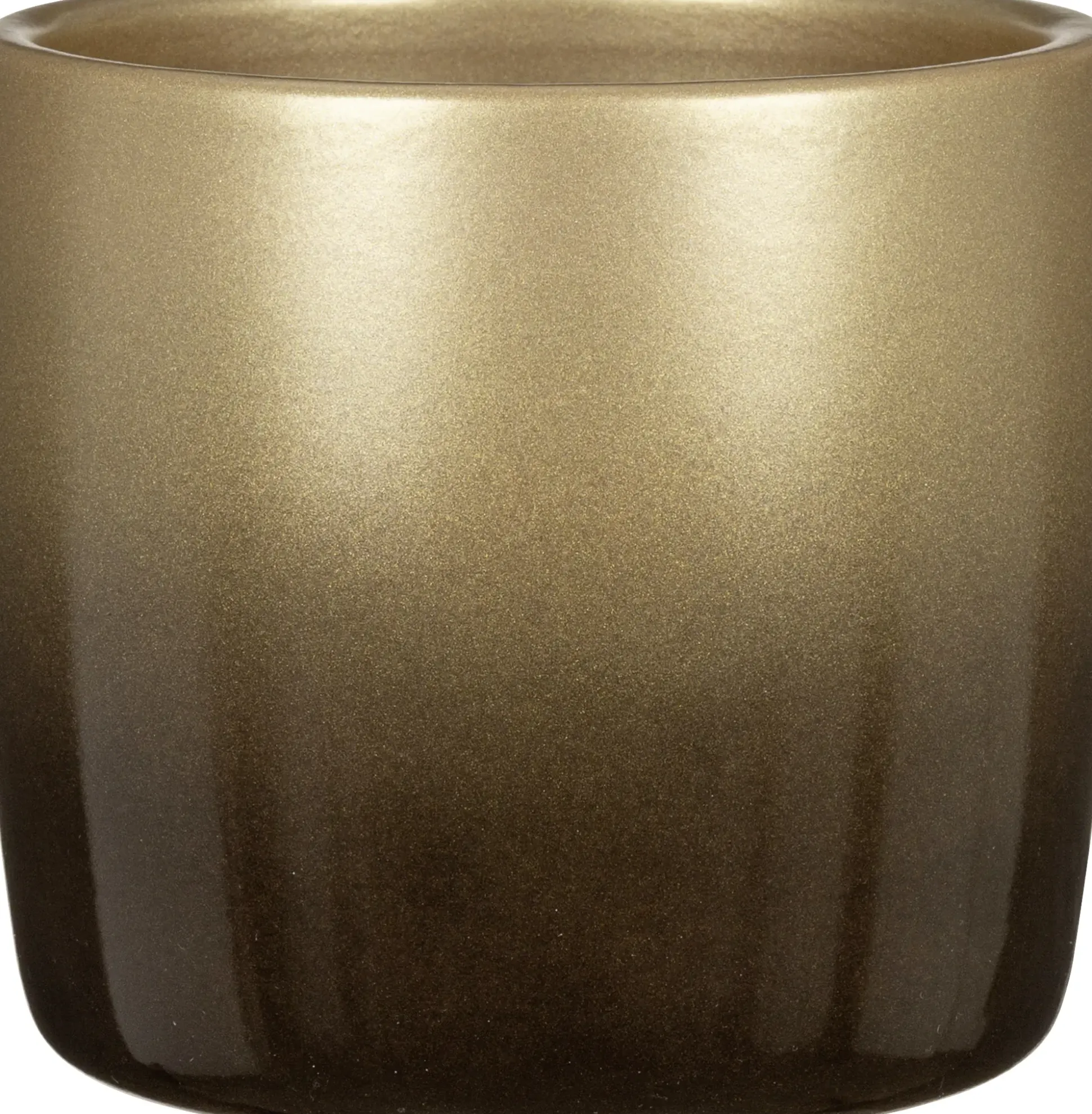 Scheurich Übertopf gold 13,5 x 13,5 cm Keramik