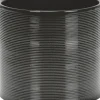 Scheurich Übertopf Serie 828 Ø 23 x 21 cm glass grey