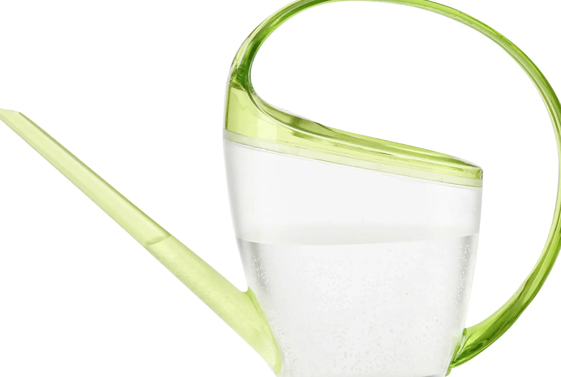 Scheurich Gießkanne 1,4 L Kunststoff transparent grün
