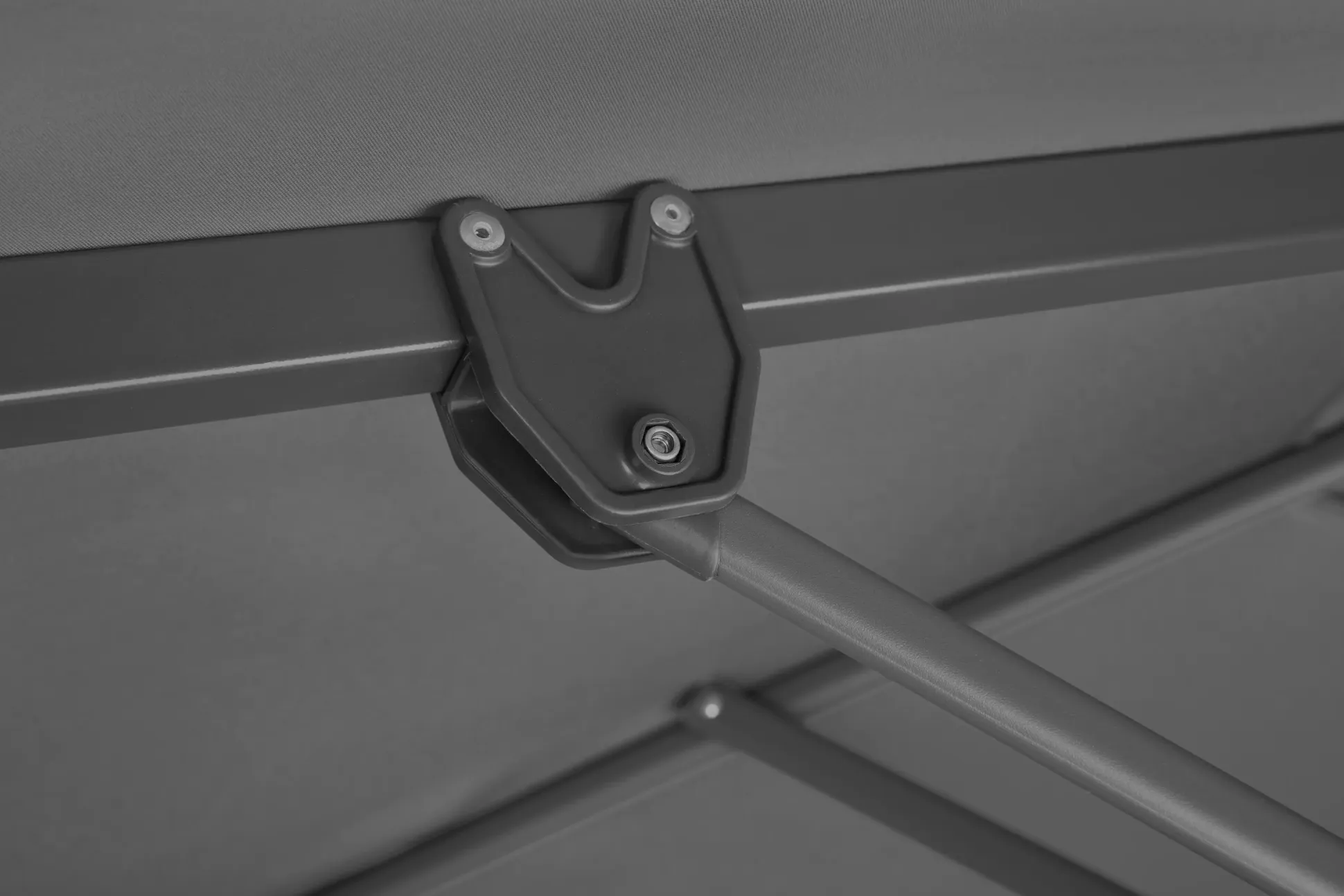 Schneider Ampelschirm Rhodos Junior anthrazit 270 x 270 cm