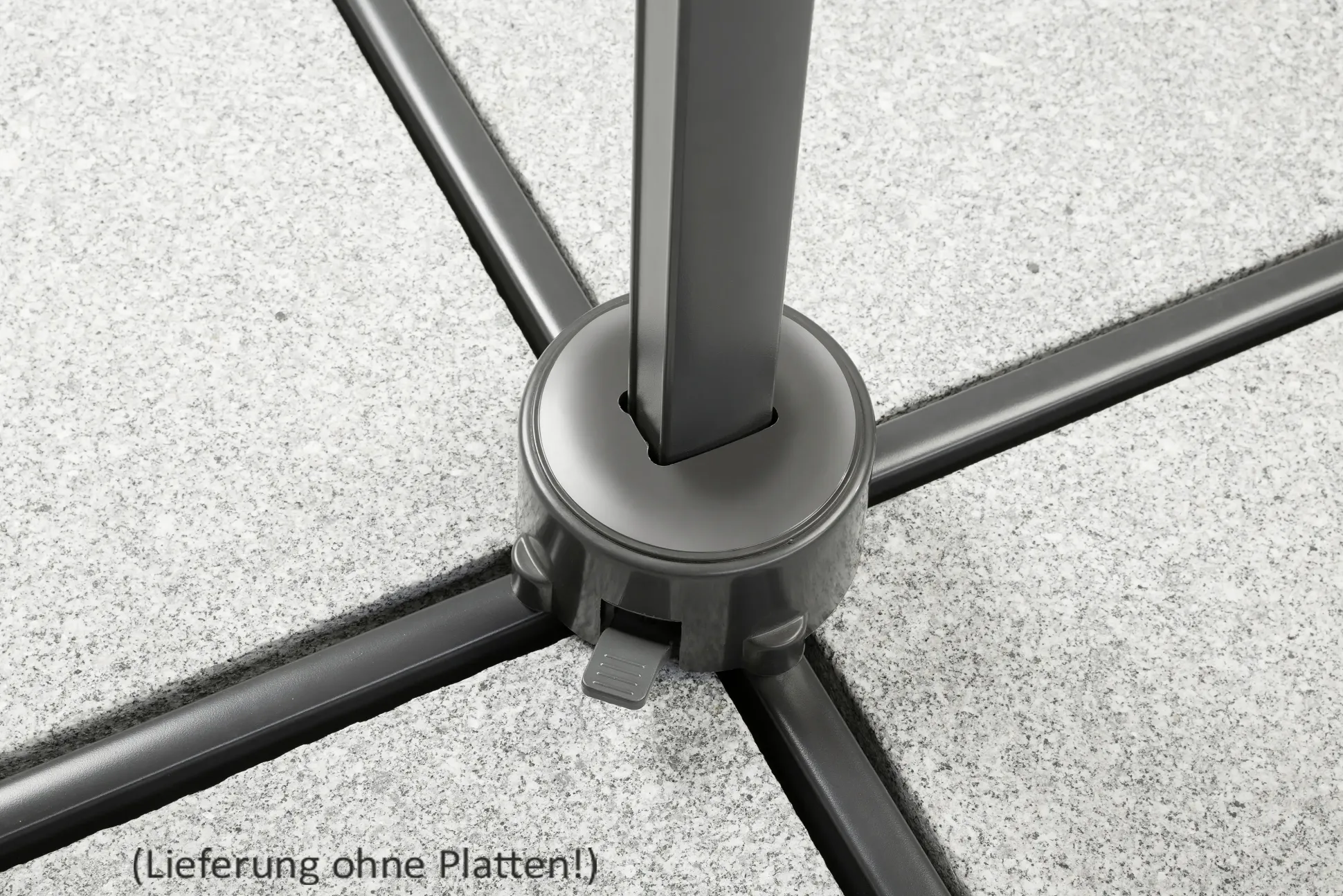 Schneider Ampelschirm Rhodos Junior natur 270 x 270 cm