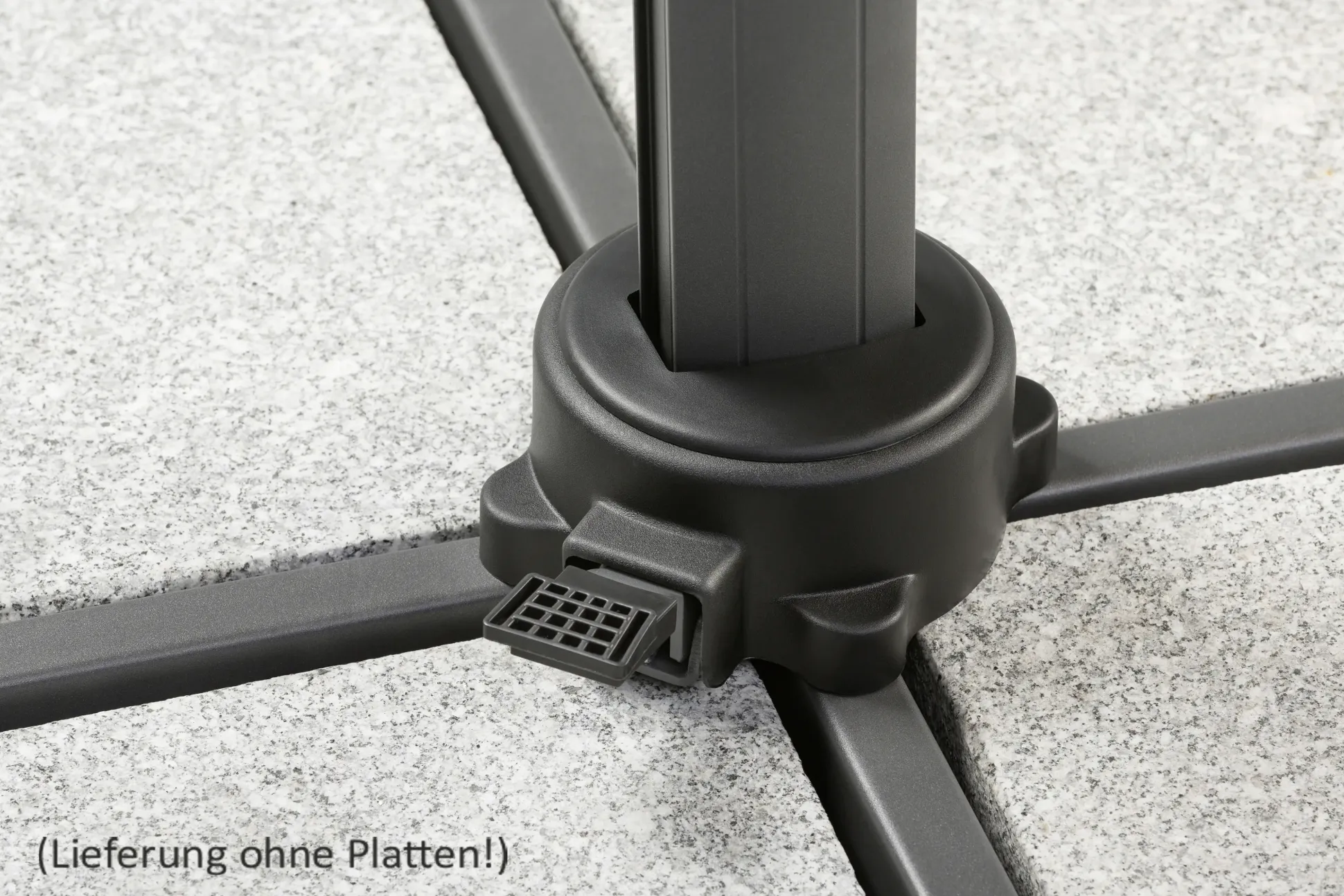 Schneider Ampelschirm Rhodos Twist natur 350 x 260 cm