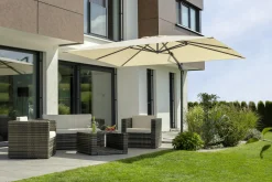 Schneider Ampelschirm Rhodos Twist natur 350 x 260 cm