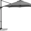 Schneider Ampelschirm Rhodos Blacklight anthrazit Ø 300 cm