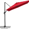 Schneider Ampelschirm Rhodos Junior rot 230 x 230 cm