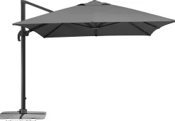 Schneider Ampelschirm Rhodos Grande anthrazit 300 x 400 cm