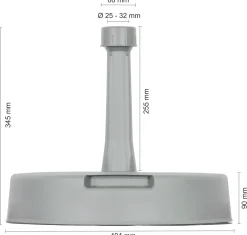 Schneider Betonständer silbergrau, ca. 20 kg