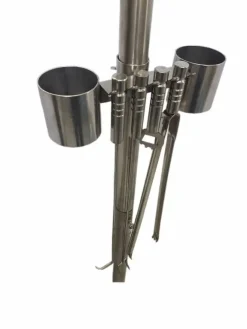 Schneider Galgen-Grillbesteckhalter inkl. Edelstahlbesteck, 2- Stubbihalter